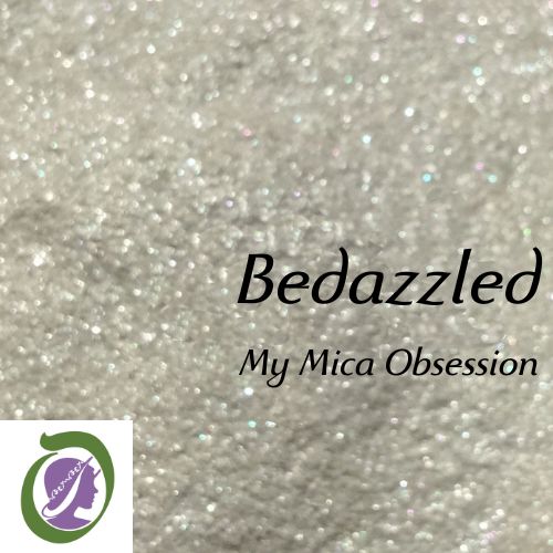 Sparkling white sample of Bedazzled Mica MMO