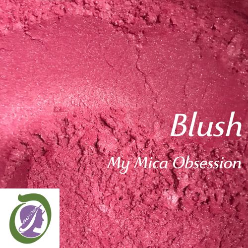 Deep pink sample of Blush Mica MMO