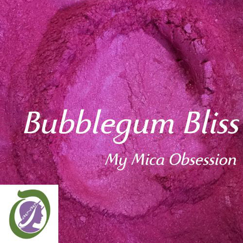 Pink/Purple sample of Bubblegum Bliss Mica MMO