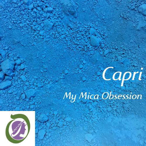 Dusty blue sample of Capri Neon MMO