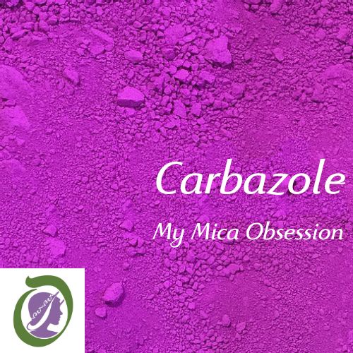 Vibrant purple sample of Carbazole Neon MMO