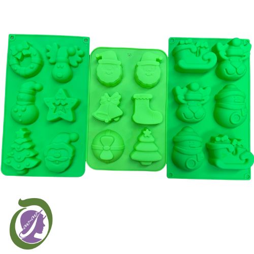 Christmas Assorted Mould Set (3 Moulds)