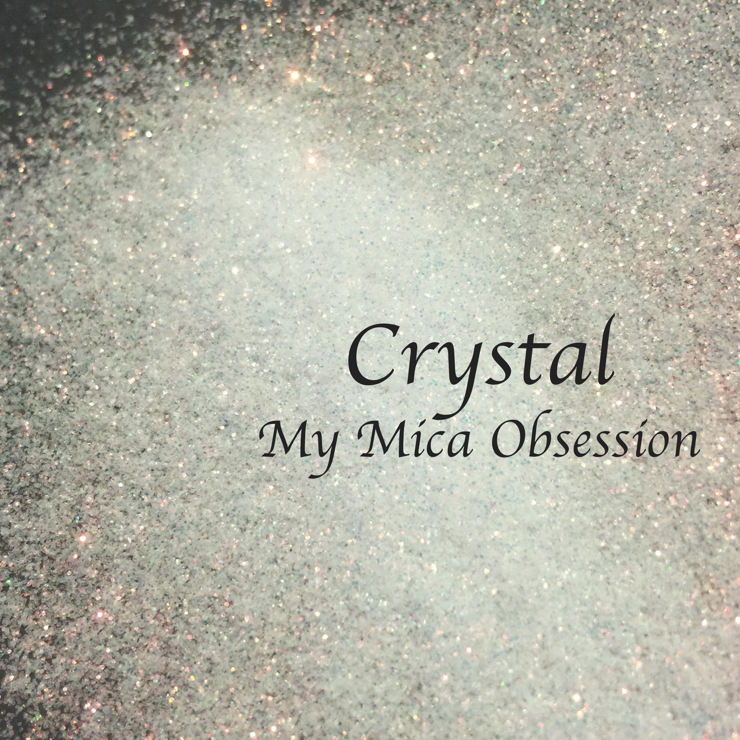 White crystal glitter MMO