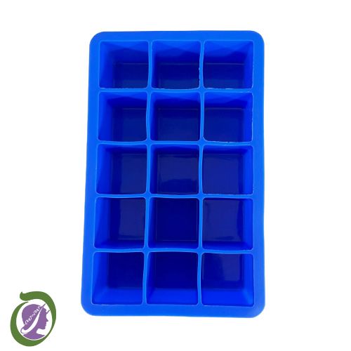 Blue 15 square cavity mould