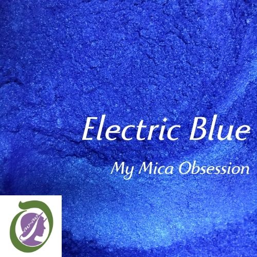 Deep blue colour sample of Electric Blue