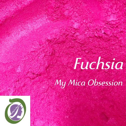 Hot Pink sample of Fuchsia Mica MMO