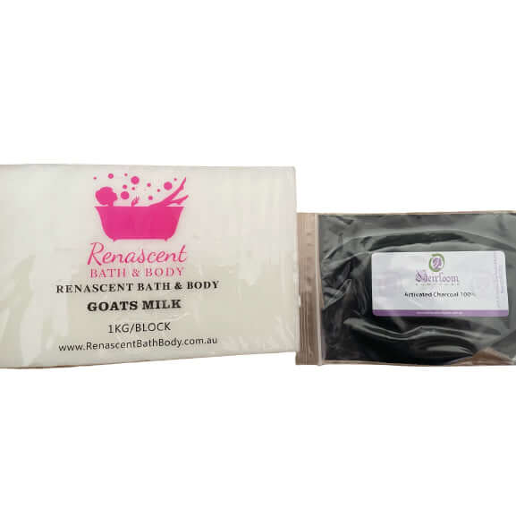 Goats Milk Charcoal Specialty Soap Kit
