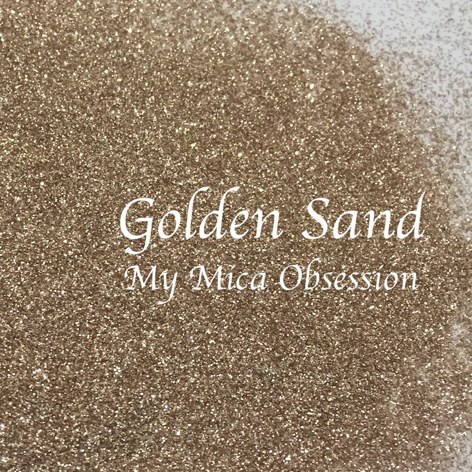 Golden Sand - Matte Glitter