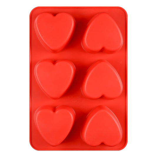 Heart Mould 6 Cavity