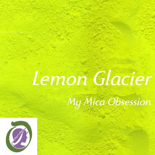 Neon yellow colour sample of Lemon Glacier MMO