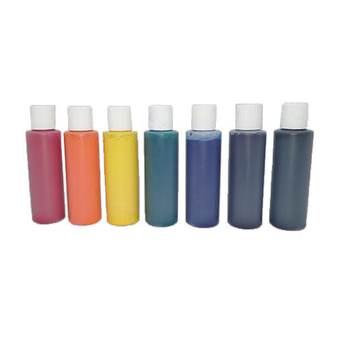 Liquid soap colour set of 7 different colours