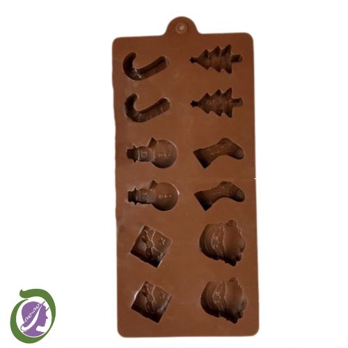 Christmas Mini Embed Mould (12 cavity)