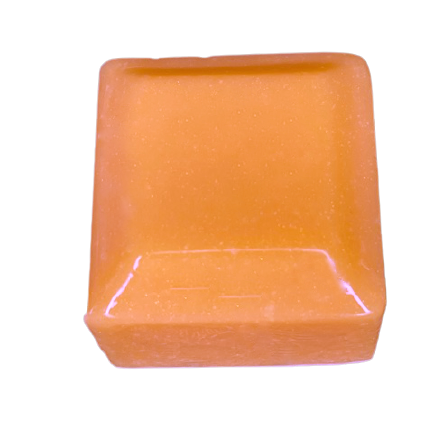 Navel Orange Mica used to colour soap orange