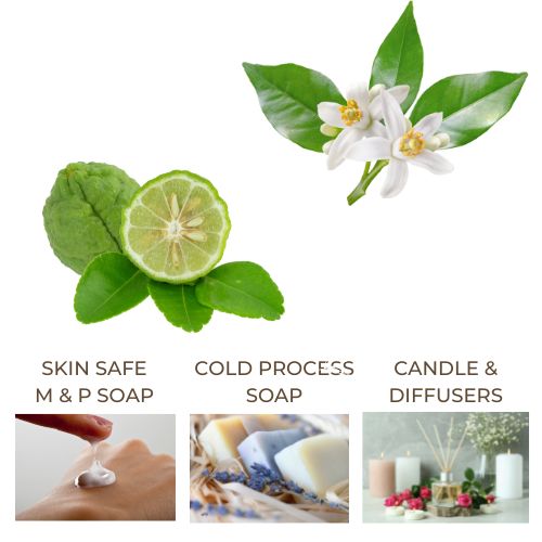 Neroli and bergamot natural fragrance oil