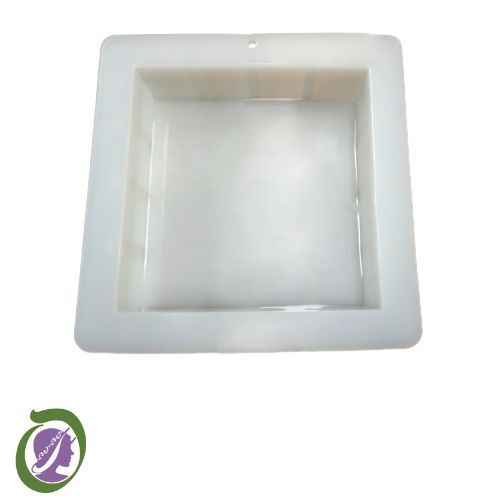 Top view of ribbed slab mould 1lt