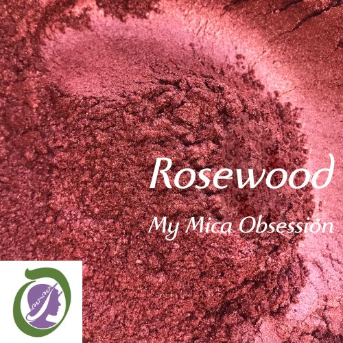 Purple red sample of Rosewood Mica MMO