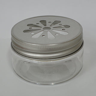 Plastic Aroma Jar  + Lid 100gm