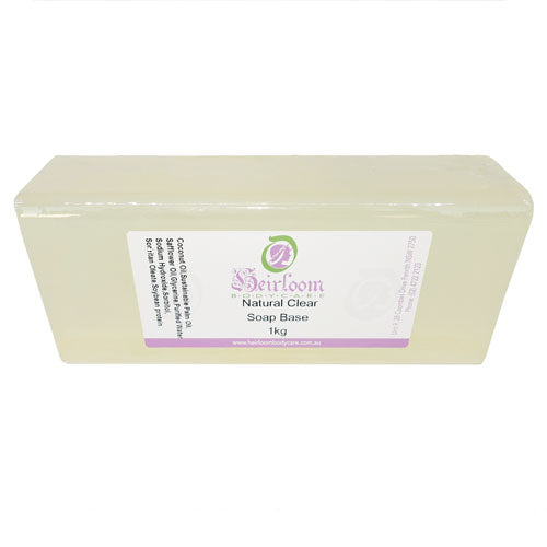 Clear Natural Soap Base SFIC 1kg