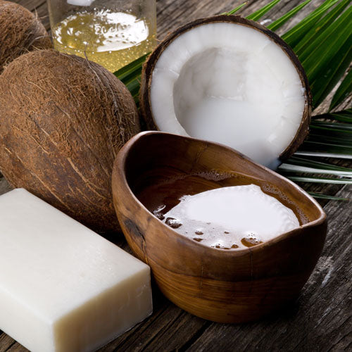 Coconuts and oil depicting Coconut Oil RBD 