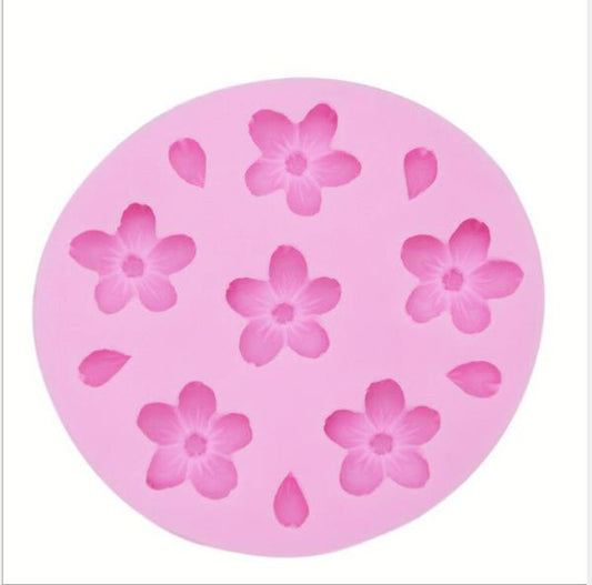 Flowers and Petals Silicone Mould