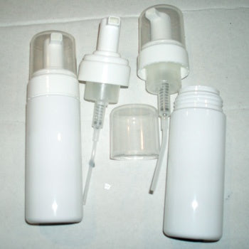 Foaming Bottles & Lids-White 150ml