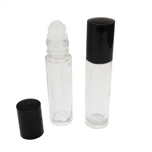 Lip Gloss Tube 10ml - Black Cap