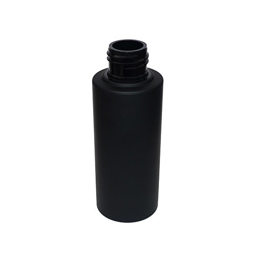 100ml Plastic Bottle - Matte Black