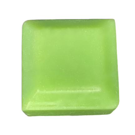 Pear green mica colouring soap green