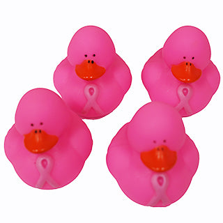 Pink Ribbon Duck