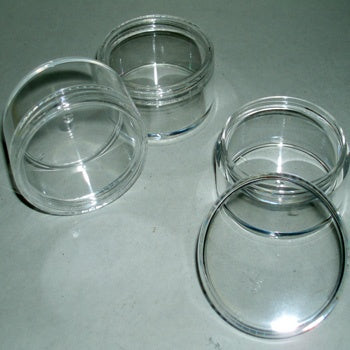 30gm Sample Pot Clear + Clear Lid 