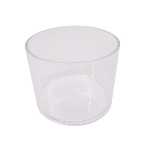 Clear Plastic Spa Candle Cup