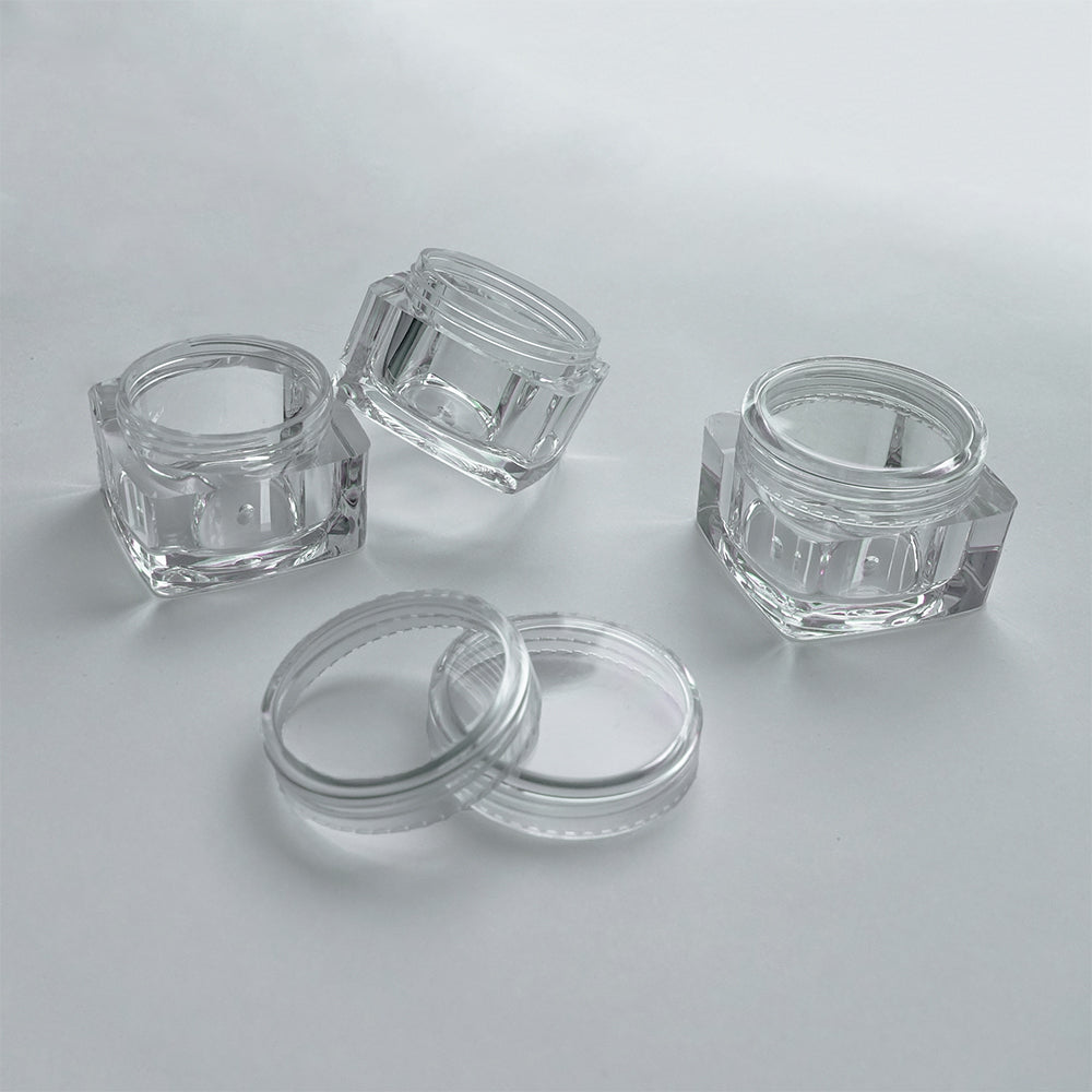 10gm Lip Balm Pot SQUARE (Includes Clear Lid)