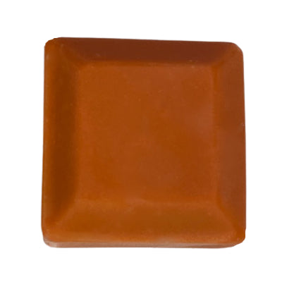 Orange coloured Tangelo Mica MMO Soap Cube