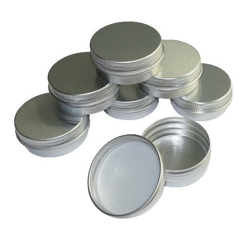 10gm Aluminium Screw Cap Lip Balm Tin