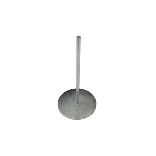 Silver coloured votive wick pin