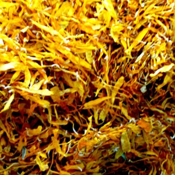 Yellow sample of Calendula Petals (Organic) No Calix